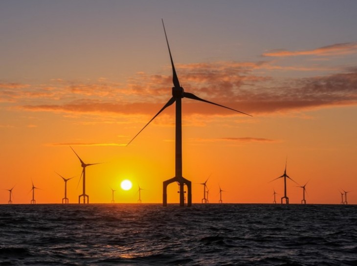 Windpark in der Nordsee. <i>Bild: Matthias Krüger / Hereon</i> Windpark in der Nordsee. <i>Bild: Matthias Krüger / Hereon</i>