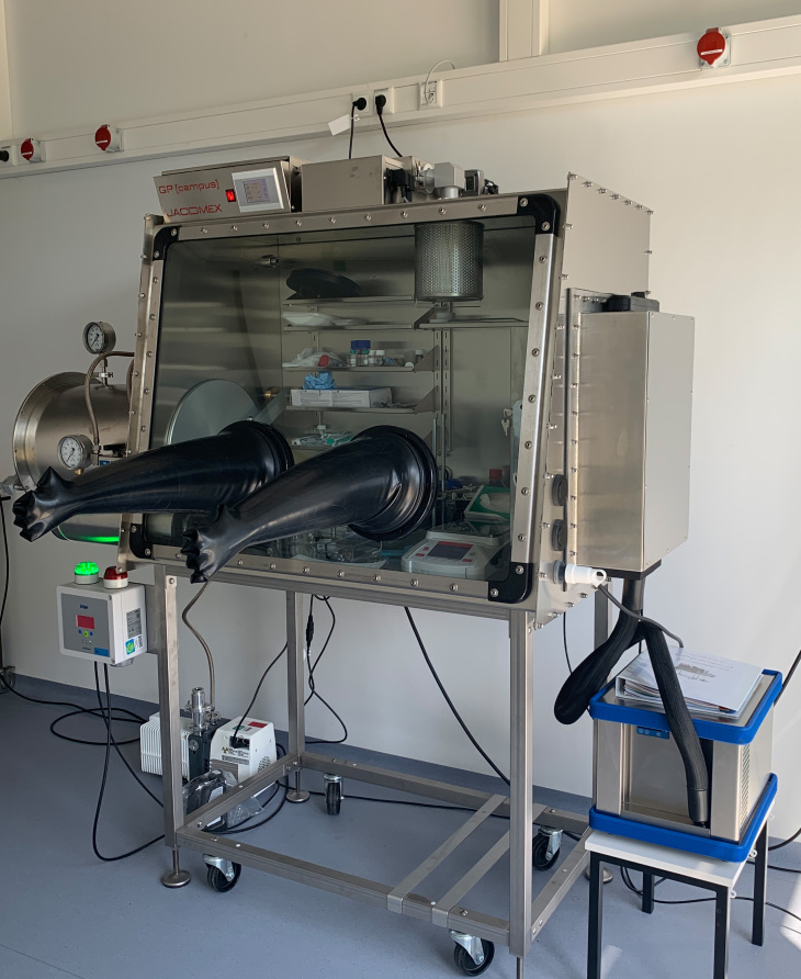 Photo: Hereon/Prokopios Georgopanos Jacomex Glovebox with Freezer
